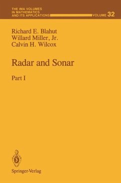 Radar and Sonar - Blahut, Richard E.; Miller, Willard; Wilcox, Calvin H.