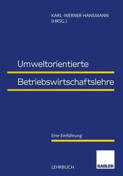 Umweltorientierte Betriebswirtschaftslehre