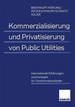 Kommerzialisierung und Privatisierung von Public Utilities - Breithaupt, Manfred;Höfling, Horst;Petzold, Lars