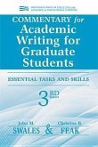 Commentary for Academic Writing for Graduate Students, 3rd Ed. Commentary for Academic Writing for Graduate Students, 3rd Ed.