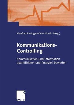 Kommunikations-Controlling - Piwinger, Manfred;Porák, Victor