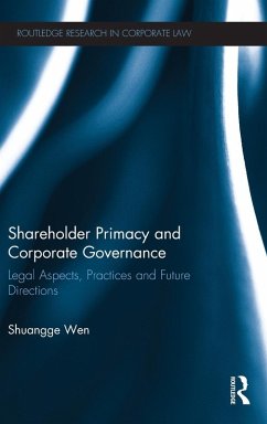 Shareholder Primacy and Corporate Governance - Wen, Shuangge