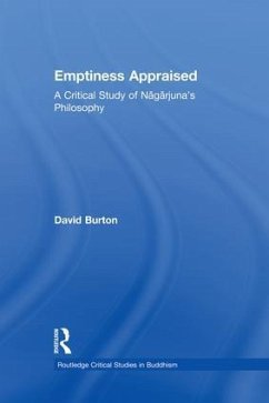 Emptiness Appraised - Burton, David F