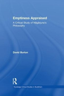 Emptiness Appraised - Burton, David F.