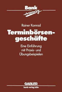 Terminbörsengeschäfte - Konrad, Rainer