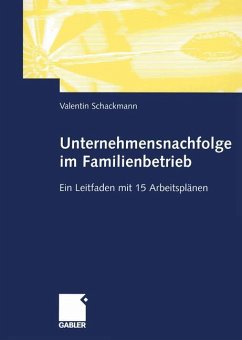 Unternehmensnachfolge im Familienbetrieb - Schackmann, Valentin