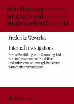 Internal Investigations - Wewerka, Frederike