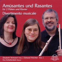 Amüsantes Und Rasantes Für Zwei Flöten Und Klavier - Divertimento Musicale