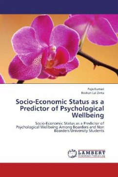 Socio-Economic Status as a Predictor of Psychological Wellbeing - Kumari, Puja;Zinta, Roshan Lal
