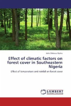 Effect of climatic factors on forest cover in Southeastern Nigeria