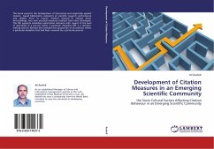Development of Citation Measures in an Emerging Scientific Community