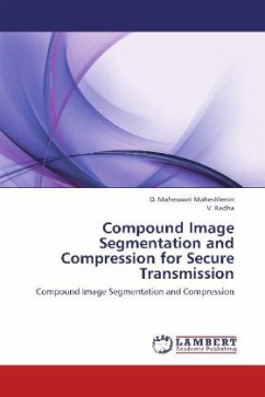 Compound Image Segmentation and Compression for Secure Transmission