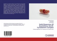 Solid Dispersion Of Aceclofenac And B-Cyclodextrin Complex - Dhamat, Khushal;Shah, Nirmal;Bhalala, Chirag