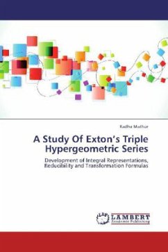 A Study Of Exton's Triple Hypergeometric Series