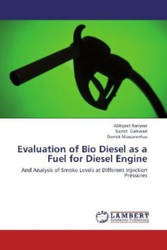 Evaluation of Bio Diesel as a Fuel for Diesel Engine