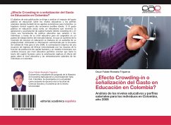 ¿Efecto Crowding-in o señalización del Gasto en Educación en Colombia? - Riomaña Trigueros, Oscar Fabián