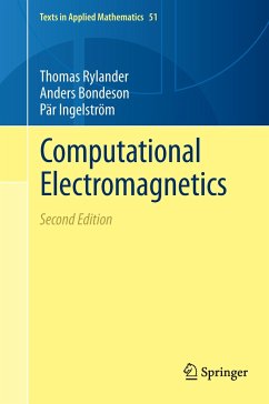 Computational Electromagnetics - Rylander, Thomas;Ingelström, Pär;Bondeson, Anders