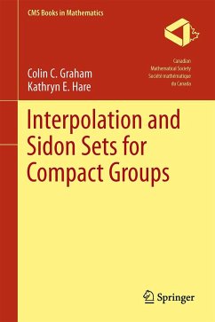 Interpolation and Sidon Sets for Compact Groups - Graham, Colin;Hare, Kathryn E.