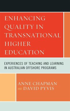 Enhancing Quality in Transnational Higher Education - Chapman, Anne; Pyvis, David