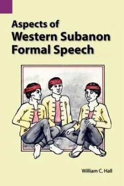 Aspects of Western Subanon Formal Speech - Hall, William C