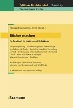 Bücher machen - Schickerling, Michael;Menche, Birgit