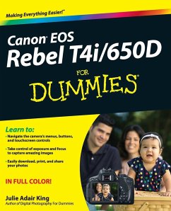 Canon EOS Rebel T4i/650d for Dummies - King, Julie Adair
