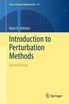 Introduction to Perturbation Methods - Holmes, Mark H.