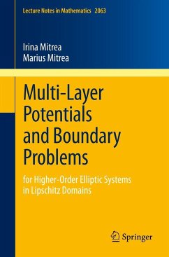 Multi-Layer Potentials and Boundary Problems - Mitrea, Irina;Mitrea, Marius