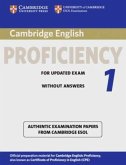 Student's Book without answers / Cambridge English Proficiency 1 for updated exam