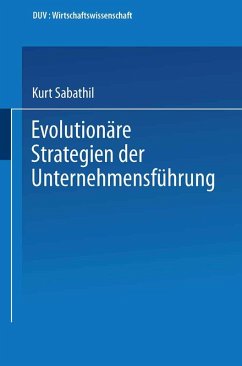Evolutionäre Strategien der Unternehmensführung Cover Evolutionäre Strategien der Unternehmensführung
