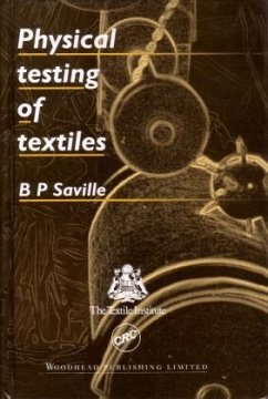 Physical Testing of Textiles - Saville, B P