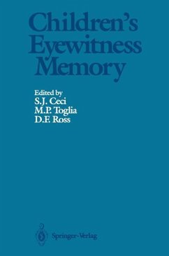 Children¿s Eyewitness Memory