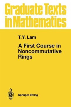 A First Course in Noncommutative Rings - Lam, T. Y.