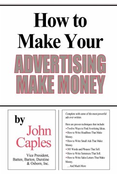 How to Make Your Advertising Make Money - Caples, John