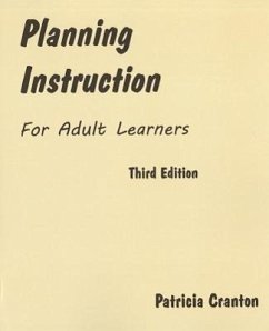 Planning Instruction for Adult Learners - Cranton, Patricia