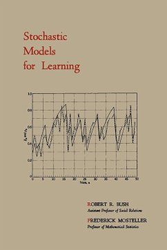 Stochastic Models for Learning - Bush, Robert R.; Mosteller, Frederick