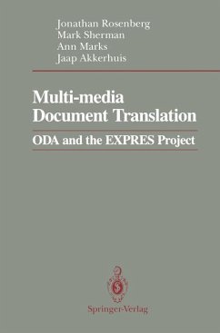 Multi-media Document Translation - Rosenberg, Jonathan; Sherman, Mark; Marks, Ann; Akkerhuis, Jaap