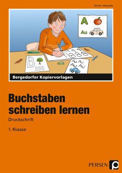 Buchstaben schreiben lernen - Druckschrift - Jebautzke, Kirstin;Jebautzke, Kirstin