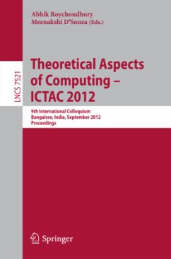 Theoretical Aspects of Computing - ICTAC 2012