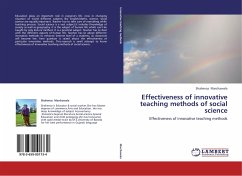 Effectiveness of innovative teaching methods of social science