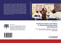 Professionalism and Ethics in Accounting Education and Research
