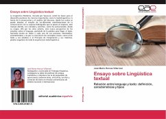 Ensayo sobre Lingüística textual - Horcas Villarreal, José Mario