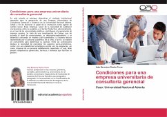 Condiciones para una empresa universitaria de consultoría gerencial - Roche Tovar, Inés Berenice