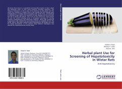 Herbal plant Use for Screening of Hepatotoxicity in Wistar Rats