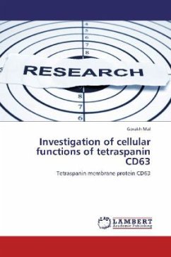 Investigation of cellular functions of tetraspanin CD63 - Mal, Gorakh