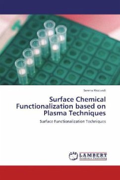 Surface Chemical Functionalization based on Plasma Techniques - Ricciardi, Serena