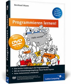 Programmieren lernen!, m. DVD-ROM - Wurm, Bernhard