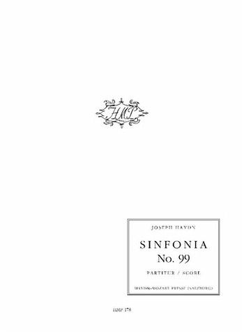 Sinfonie Es-Dur Nr.99 Hob.I:99 für Orchester Partitur Sinfonie Es-Dur Nr.99 Hob.I:99 für Orchester Partitur