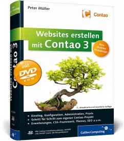 Websites erstellen mit Contao 3, m. CD-ROM - Müller, Peter