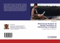 Behavioural Analysis of Spatial Variations of Teleworking in England